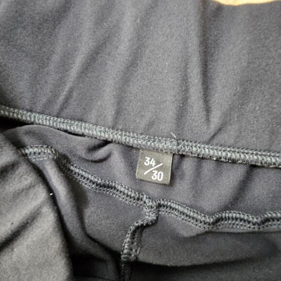 Public Rec Men's 34/30 Black Straight Leg Jogger Pant - Sweatpants Elastic Waist - Picture 6 of 8